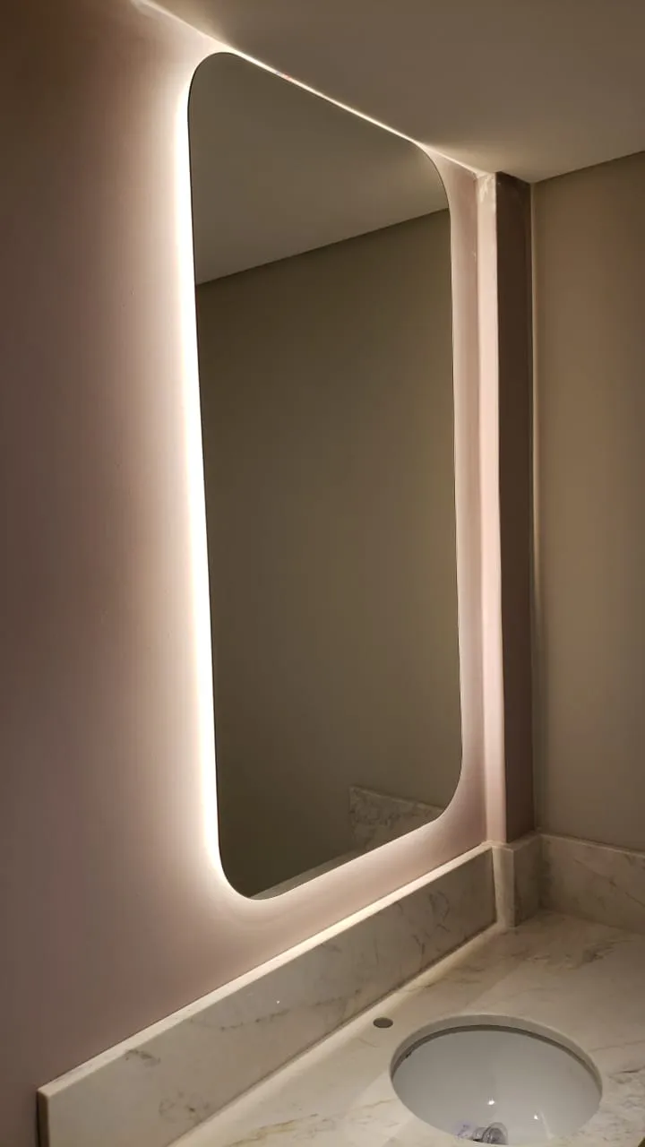 Espelho Orgânico com LED
