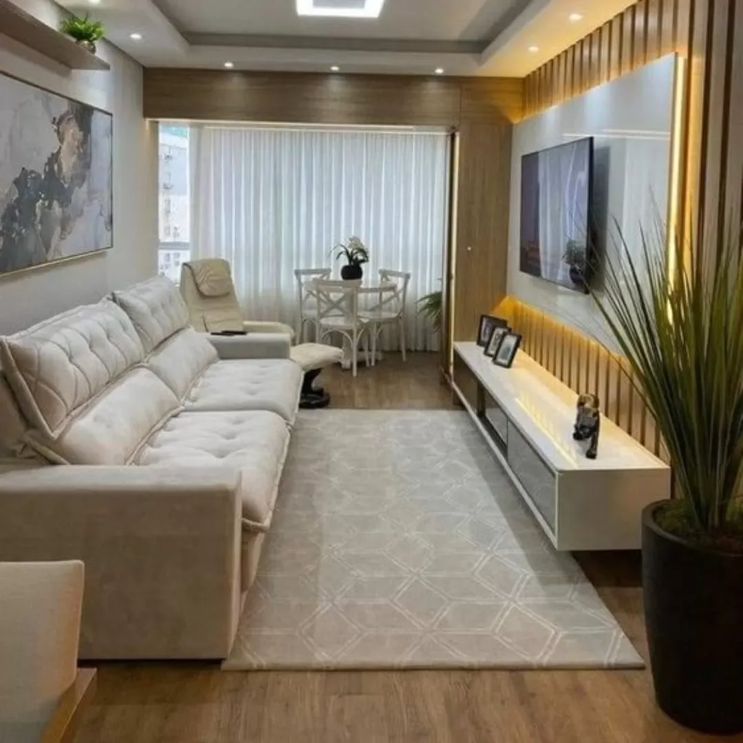 Sala planejada sob medida